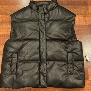 ASOS Black Puffer Vest